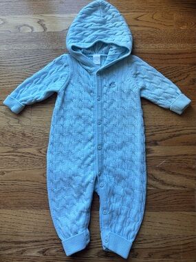 🩵 Baby Boy Sweater Knit Onepiece